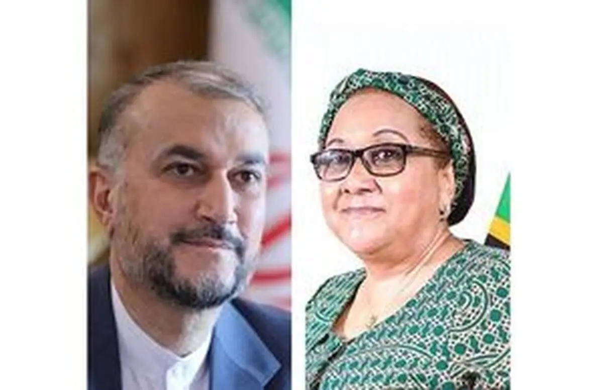 
تماس تلفنی وزرای امور خارجه جمهوری اسلامی ایران و تانزانیا
