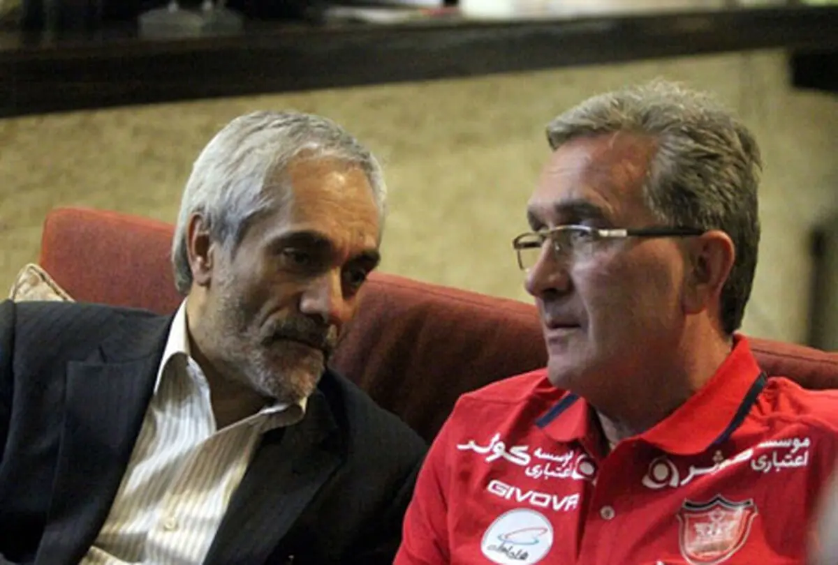 سرپرست پرسپولیس به اردوی سرخپوشان رفت