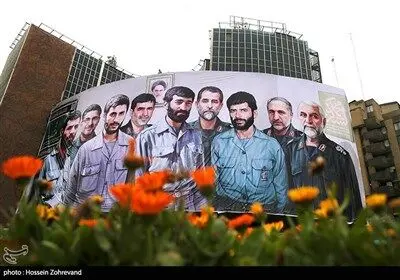 رونمایی از دیوارنگار سپاه محمد رسول الله (ص)/گزارش تصویری