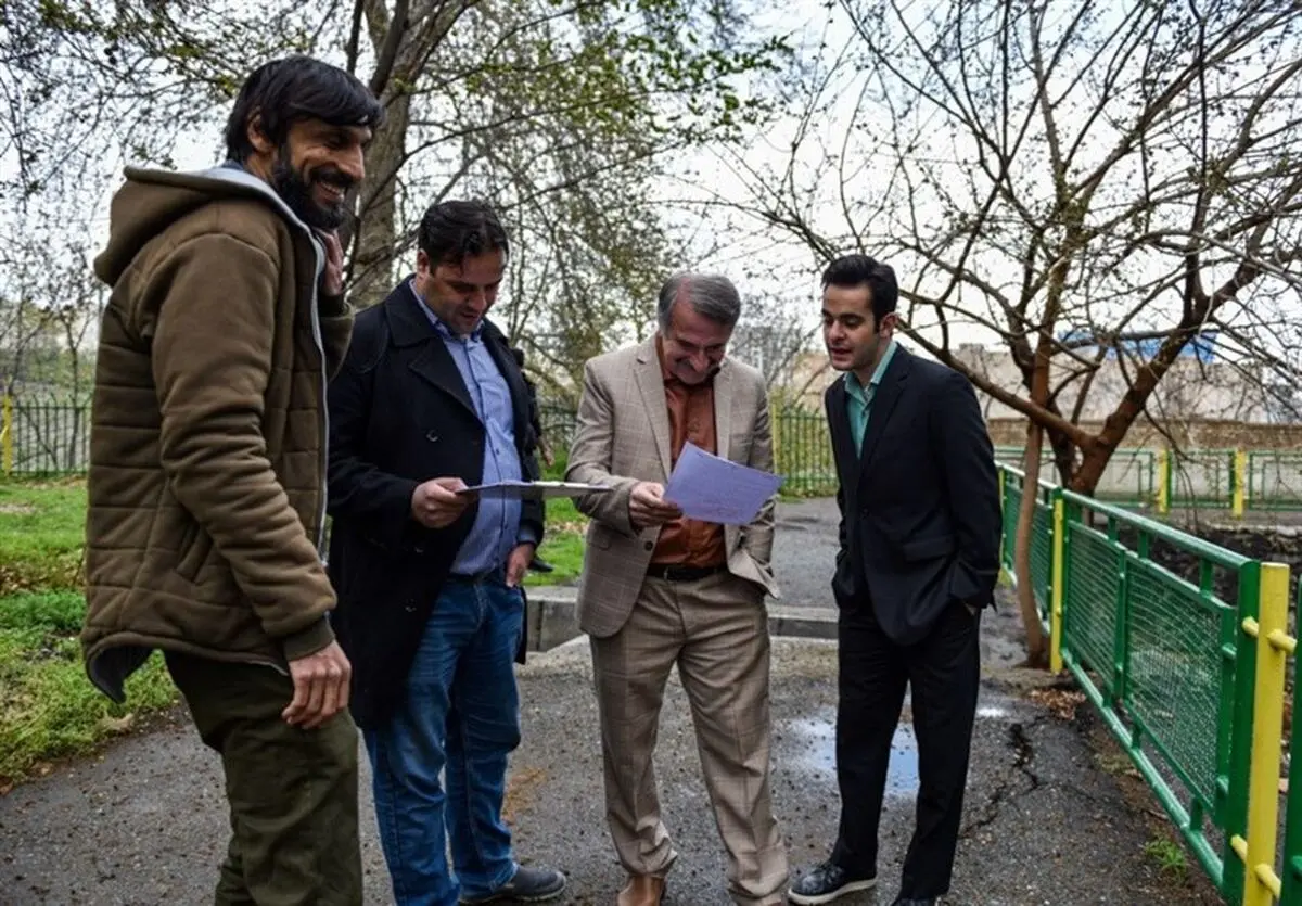 حرص‌وجوشِ «مهران رجبی» در پشت‌صحنه پدر پسری
