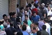 فیلم پربازدید از بیرون انداختن لیدر آشوب توسط بازاریان تهران