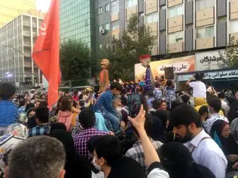حضور پرشور مردم تهران در مهمانی غدیر +فیلم