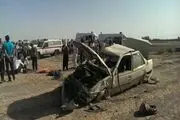 واژگونی خودرو حامل افاغنه در فهرج ۶مصدوم برجای گذاشت
