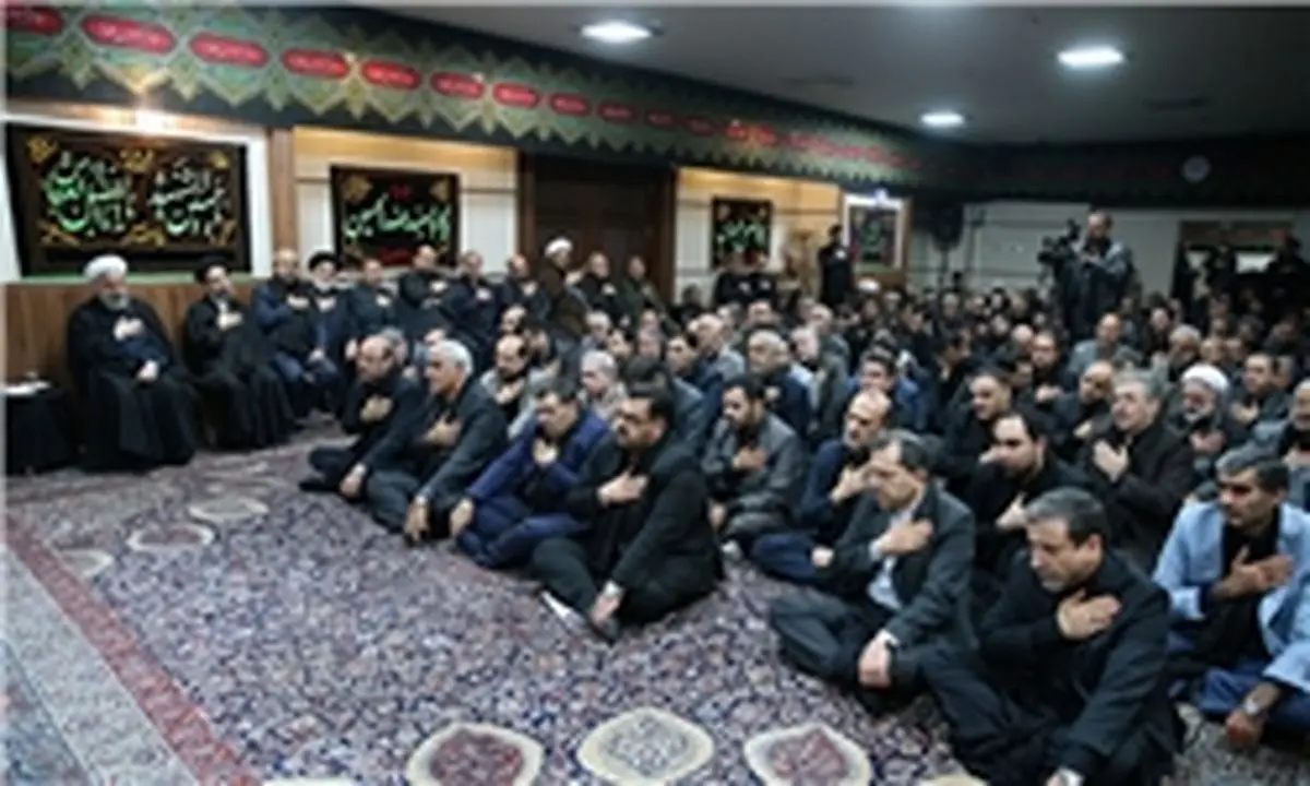 دومین روز مراسم عزاداری سالار شهیدان با حضور روحانی