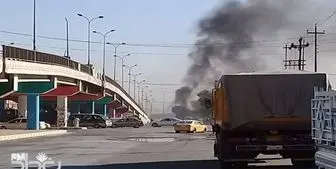 2 راکت به نزدیکی سفارت آمریکا در بغداد اصابت کرد