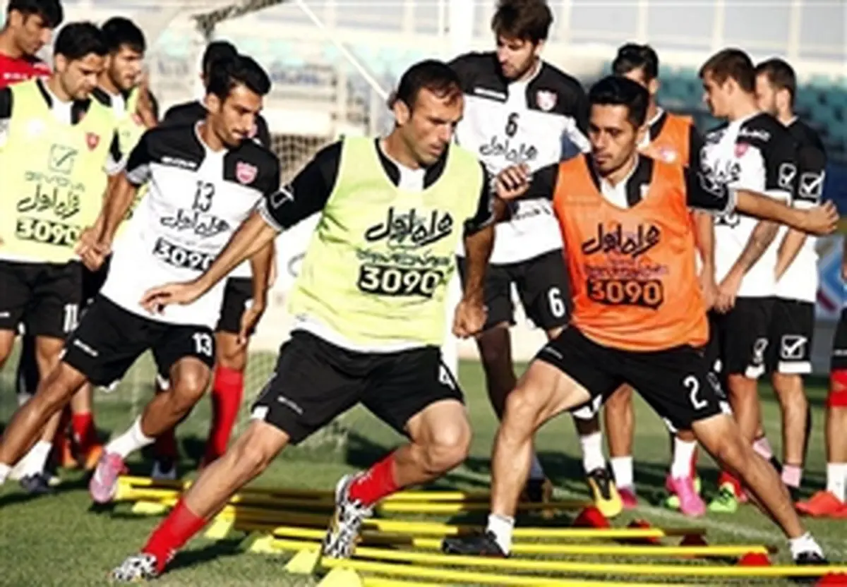 گزارش تمرین پرسپولیس