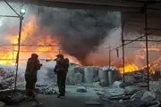مصدومیت 100 تن در آتش سوزی پالایشگاه اصفهان صحت ندارد