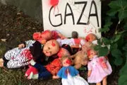 ابتکاری جالب برای حمایت از کودکان غزه + تصاویر
