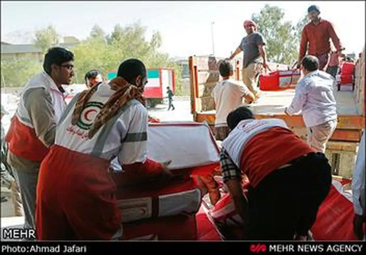 برپایی ۴ هزار چادر در بستک