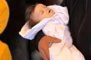 نوزاد ۹ماهه در غزه از سرما یخ زد
