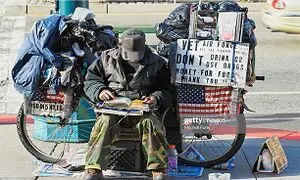 روایت گاردین از بی‌خانمان‎ها در کالیفرنیا