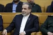 لحظه در آغوش گرفتن رئیس مجلس شورای حماس در قطر توسط عراقچی +فیلم