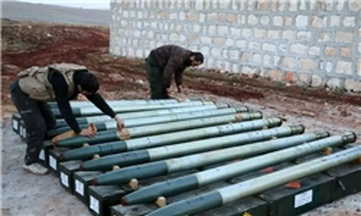 موشکهایی که تروریستها در حلب تحویل گرفتند+تصاویر