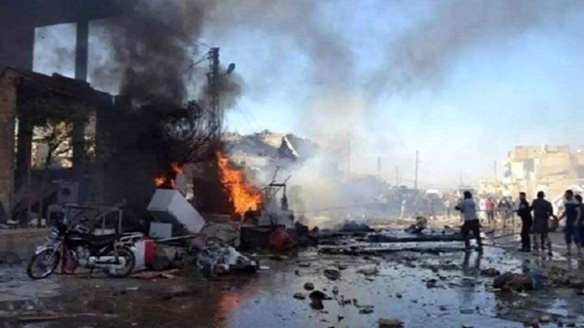 بمبگذاری در شهر البصیره سوریه