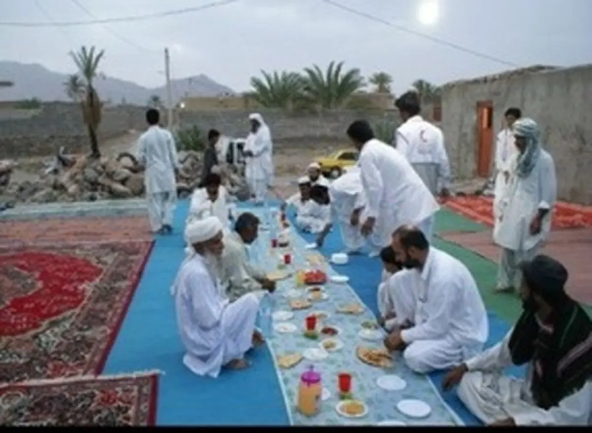 
آداب و رسوم مردم ایرانشهر در ماه مبارک رمضان
