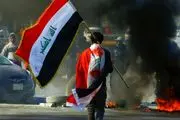 جوکر در اغتشاشات عراق /عکس