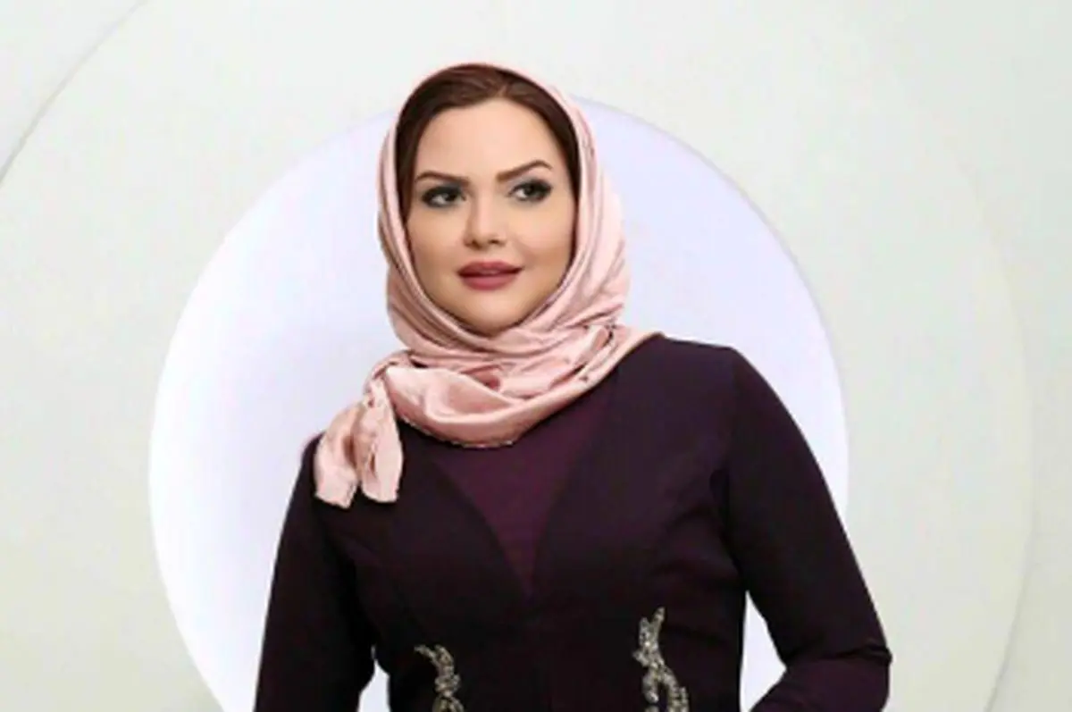 خانم مجری در غمِ سردار قلبها/ عکس