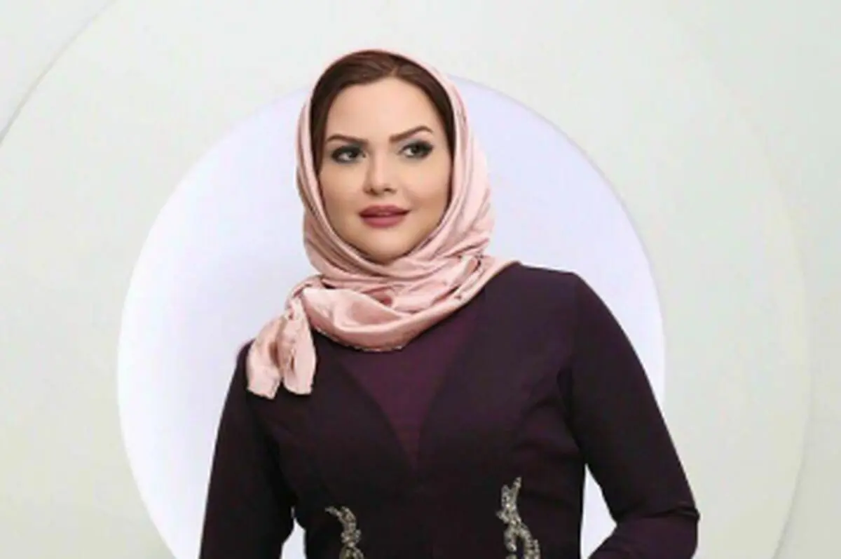 خانم مجری در غمِ سردار قلبها/ عکس