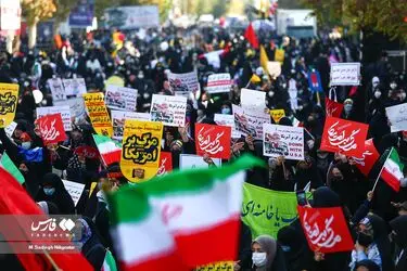 اجتماع میدانی یوم الله ۱۳ آبان