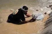  سومین روز آب گرفتگی آق قلا/ عکس