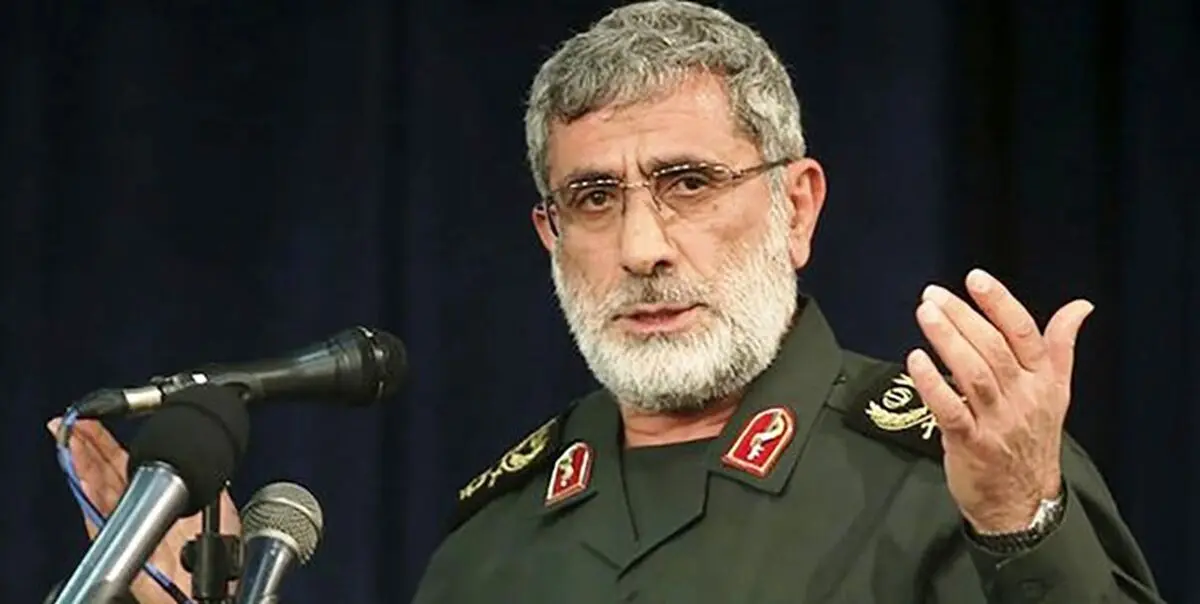 حضور سردار قاآنی در مسجد جمکران