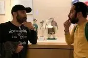 تیپ خنده دار نوید محمدزاده و محسن تنابنده +عکس