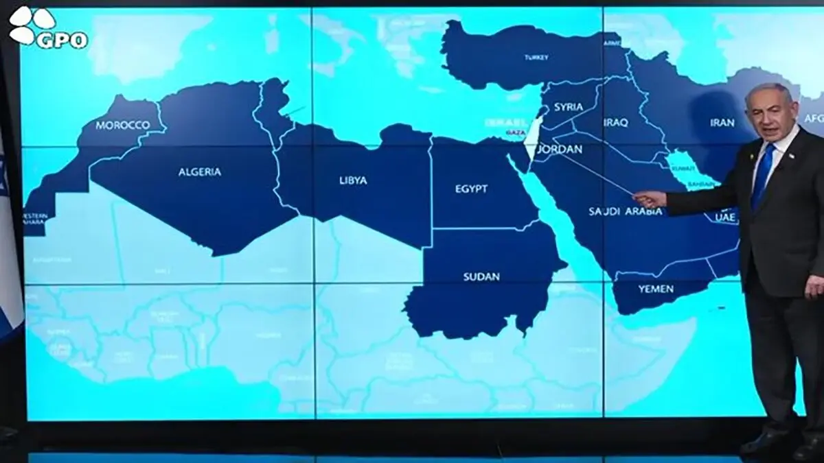واکنش کاربران عرب به اظهارات نتانیاهو درباره «اسرائیل بزرگ»