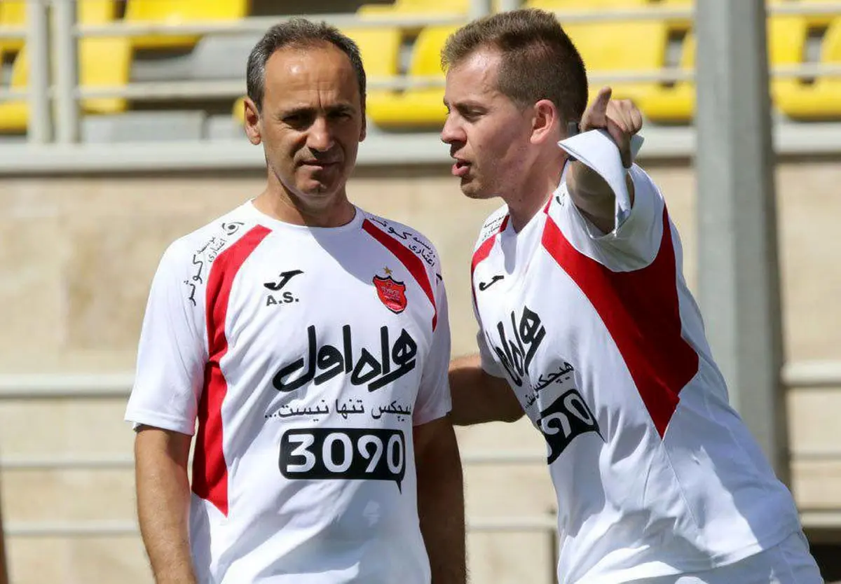 فشار شدید آدم آهنی روی بدن پرسپولیسی ها
