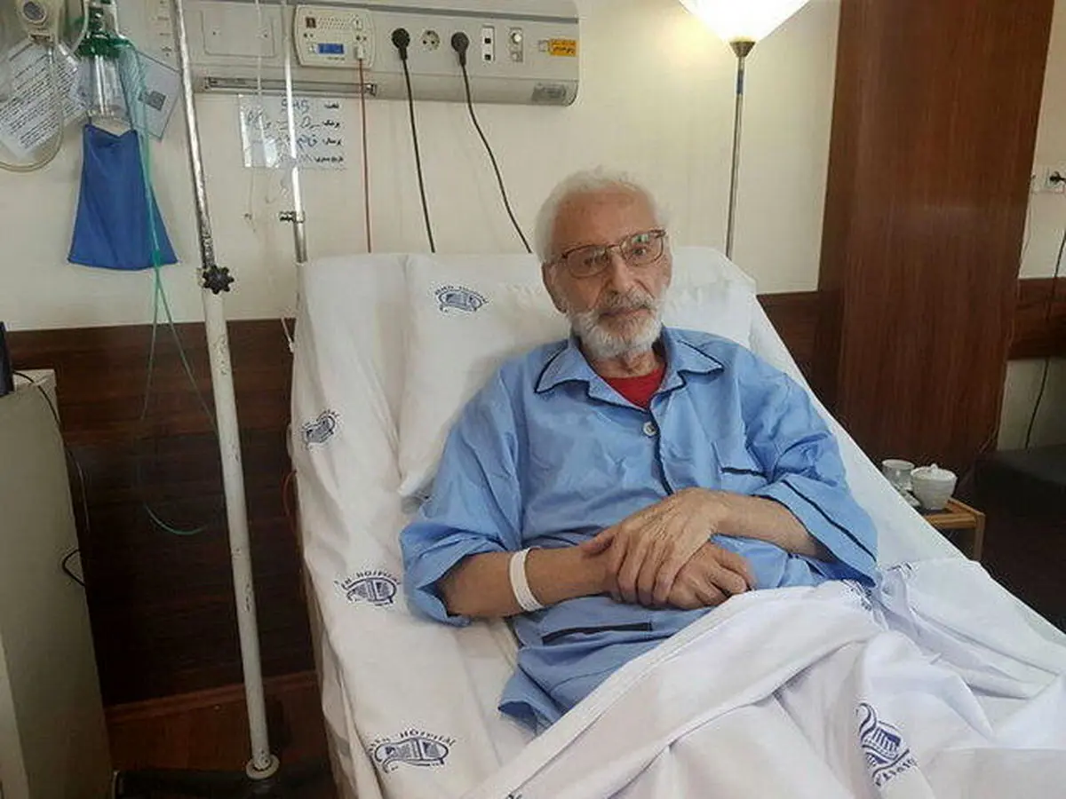عیادت استاندار تهران از «جمشید مشایخی»