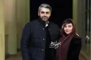 محمدرضا رهبری و همسرش در جشنواره فجر+عکس