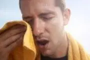 ۸ علت تعریق شبانه