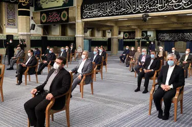 دیدار رئیس‌جمهور و اعضاء هیئت دولت سیزدهم با رهبر انقلاب