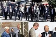 بازدید شاهزاده ویلیام از اردوگاه فلسطینیان در کرانه باختری
