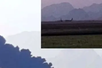 تصاویر پرنده آمریکایی که حین تعقیب خلبان جنگنده ساقط‌شده، منهدم شد | خبر سپاه و ارتش از انهدام ۲ پهپاد دیگر