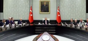
نشست شورای امنیت ملی ترکیه درباره منطقه امن سوریه
