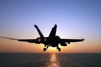 سقوط جنگنده اف ۱۸ آمریکا در خلیج فارس