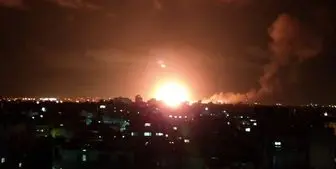 حملات هوایی به نوار غزه در شب گذشته