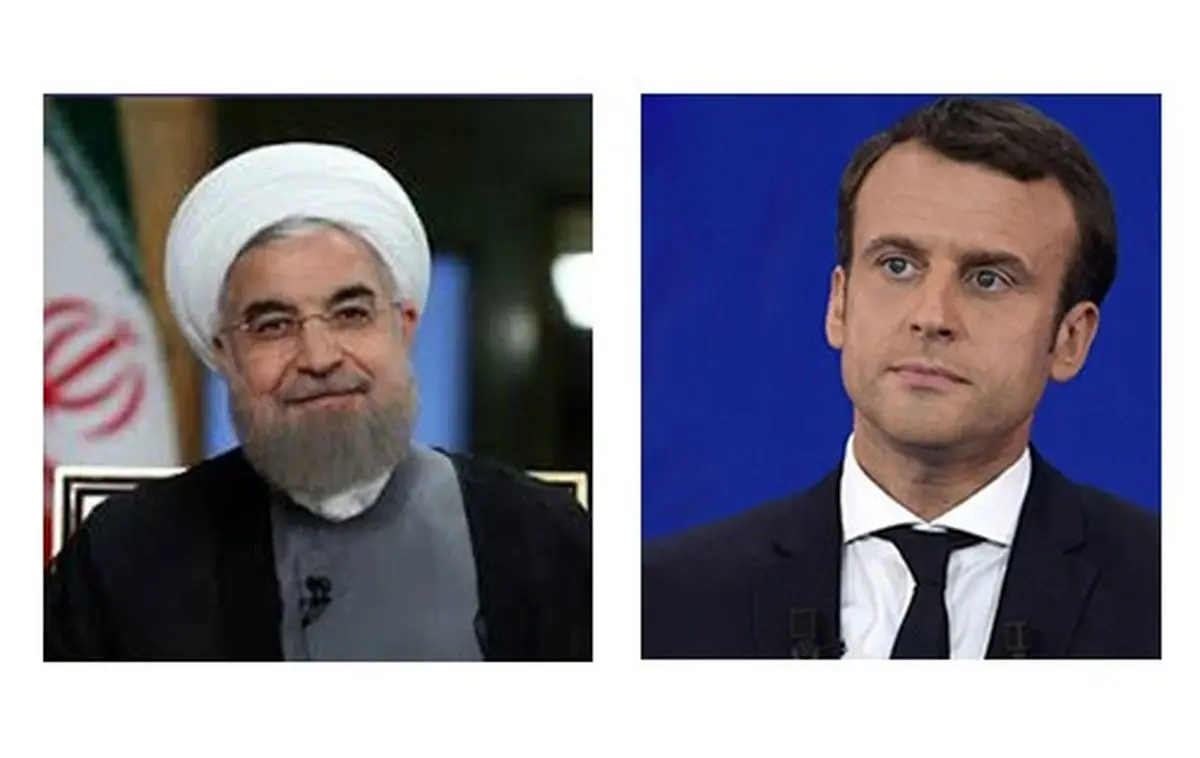 دو رویی مکرون در گفتگوی تلفنی با روحانی!