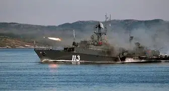رزمایش دریایی روسیه در آب‌های خزر
