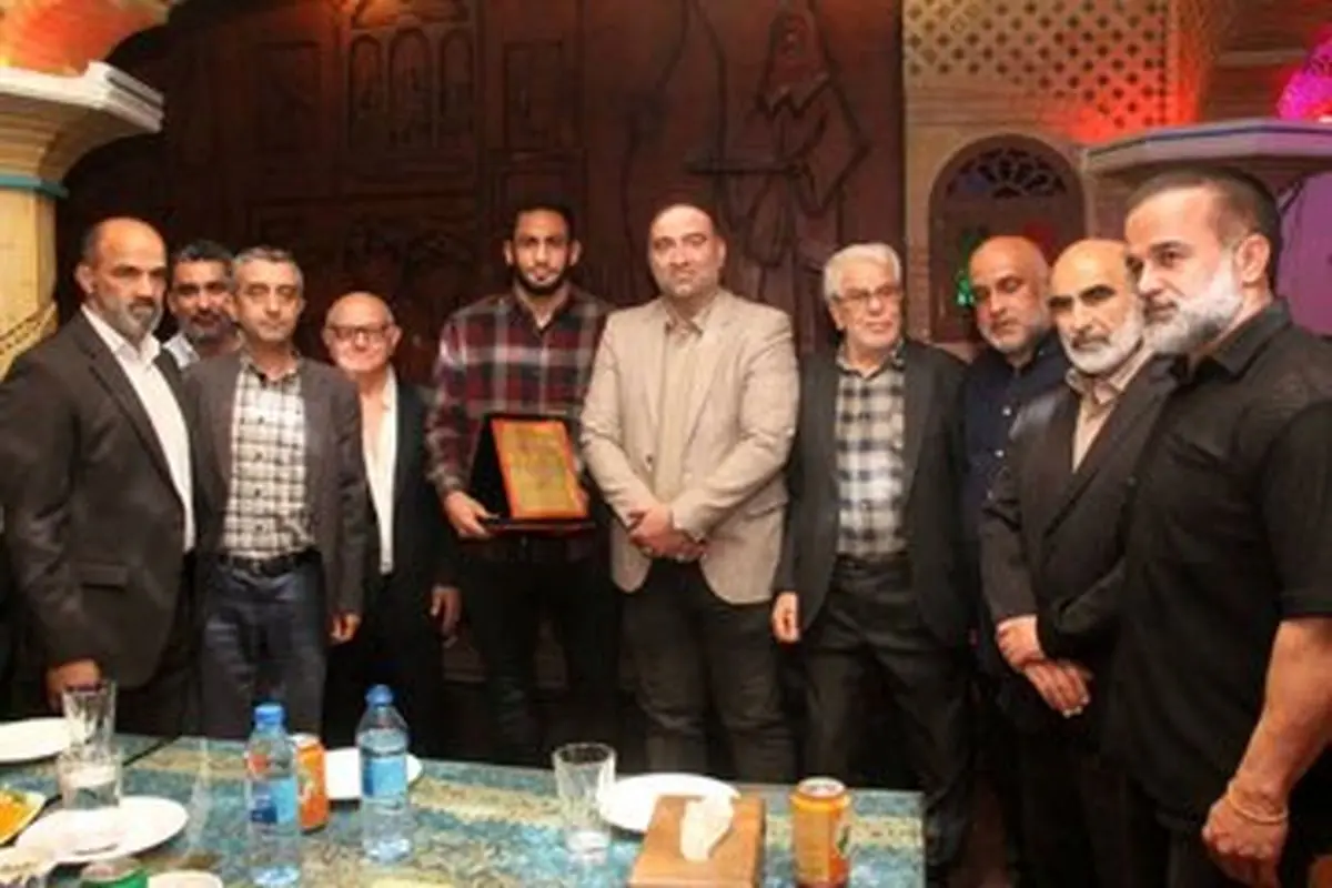 تجلیل از از امیرعلی آذرپیرا 