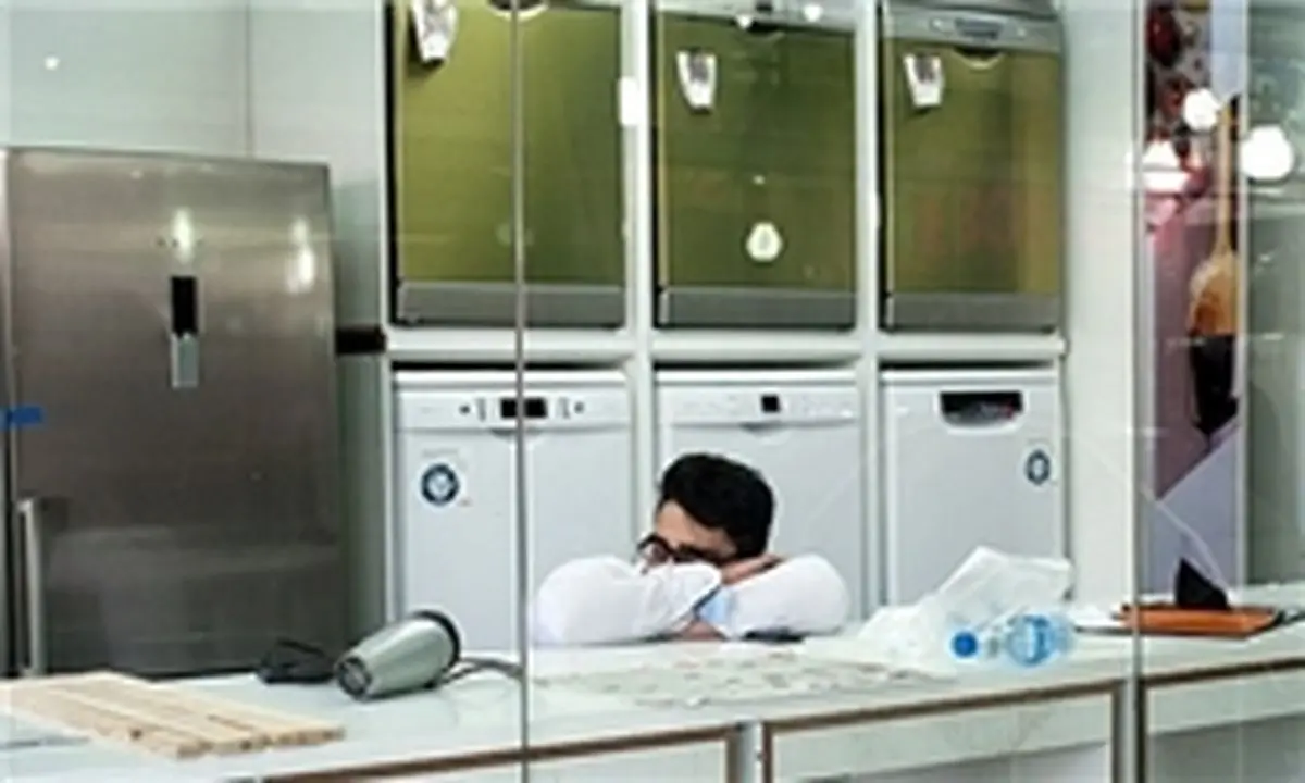 بازار لوازم خانگی در خواب زمستانی