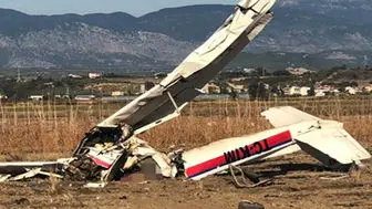 سقوط یک فروند هواپیمای آموزشی در آنکارا 