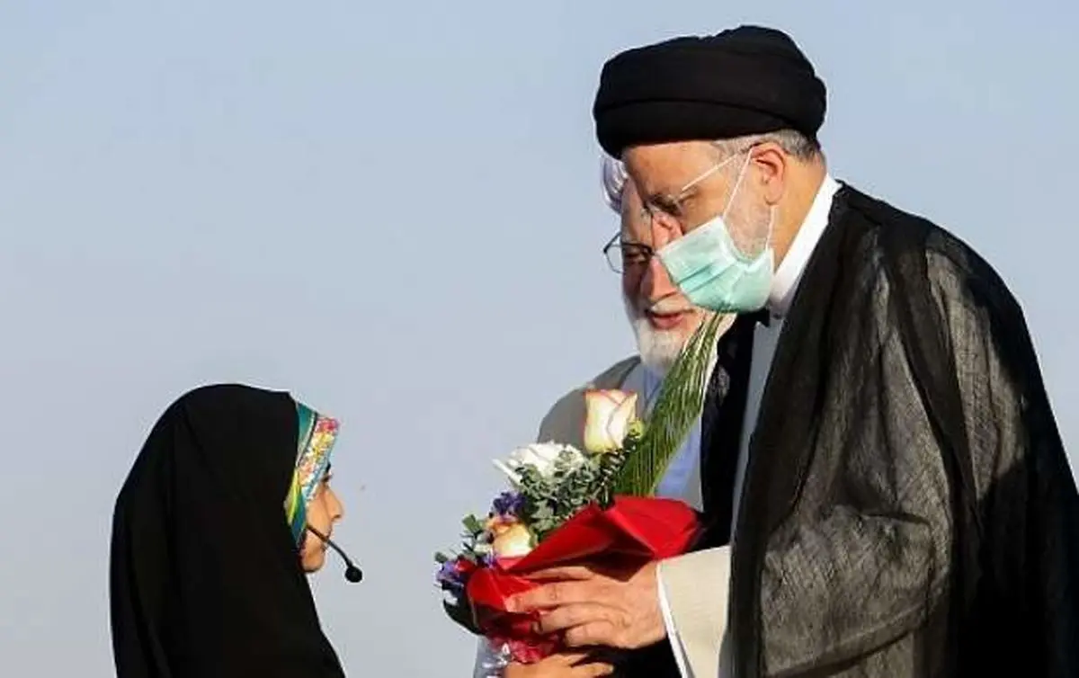 دختر استقبالکننده از رئیسی که بود؟ +فیلم
