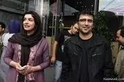 عاشقانه های همسر امین زندگانی/ عکس