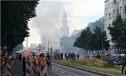 شنیده شدن صدای انفجار در برلین