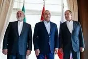 نشست سه جانبه وزرای امور خارجه کشورهای ضامن روند آستانه