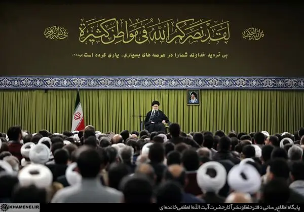 دیدار مردم آذربایجان شرقی با رهبر معظم انقلاب/گزارش تصویری