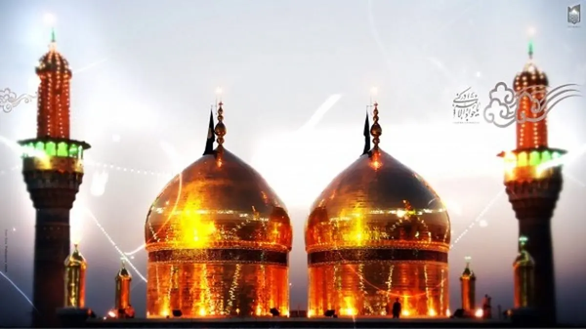 نمایی زیبا از گنبد حرمین عسکریین(ع)/ عکس
