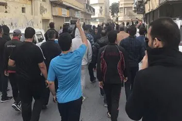 خشم مردم بحرین