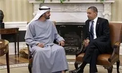 رایزنی «اوباما» و ولیعهد ابوظبی درباره ایران و سوریه